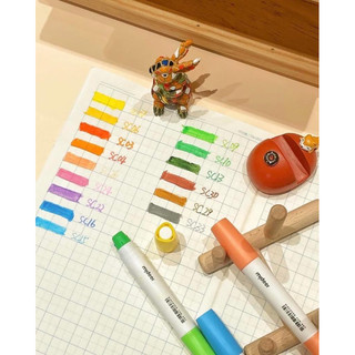 Bút sáp lụa Mideer Silky Crayons Chính Hãng Mideer
