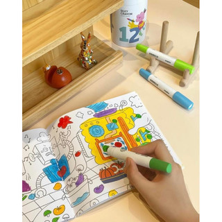 Bút sáp lụa Mideer Silky Crayons Chính Hãng Mideer