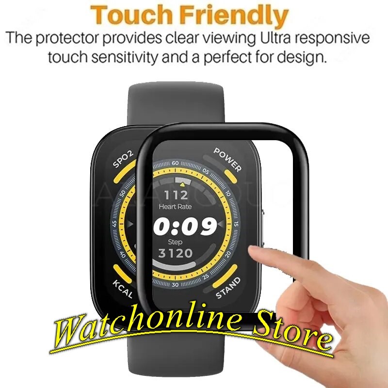 Miếng dán 3D Full màn hình cho Xiaomi Amazfit Bip 5