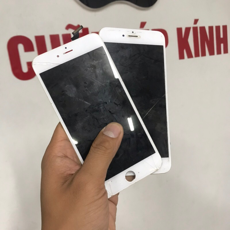 Màn hình hư vỡ sọc 6️⃣Plus. Màn hình xác điện thoại 6️⃣Plus lấy cổ cáp hàng Zin bóc máy. BH 36 tháng