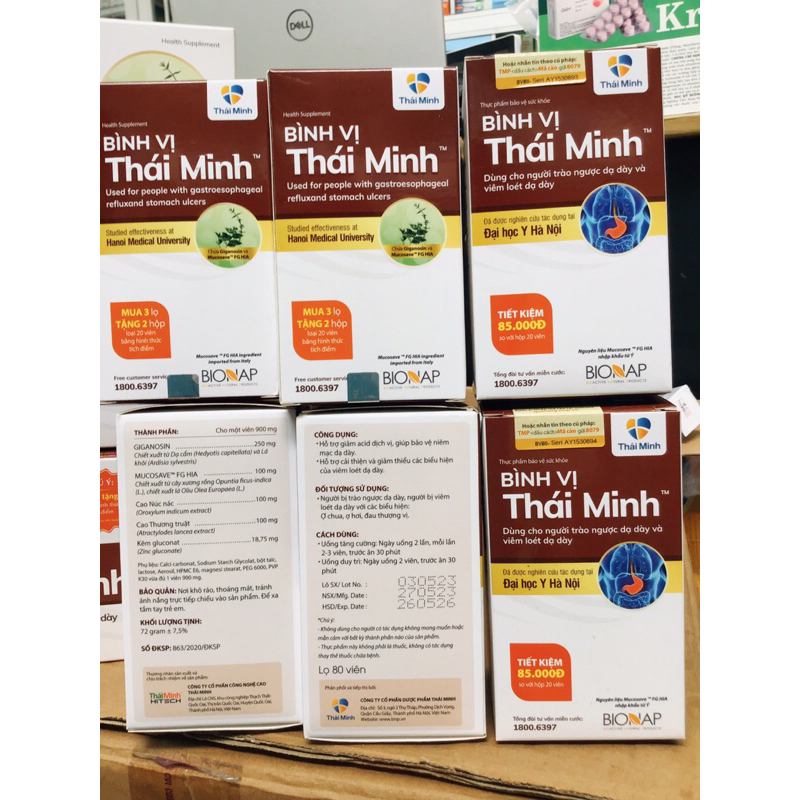 Bình Vị Thái Minh - Giúp ngăn ngừa loét dạ dày