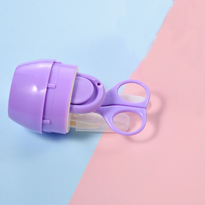 Bộ dụng cụ bấm móng tay hộp nhựa 4 chi tiết, cắt móng tay tiện dụng BQSHOP