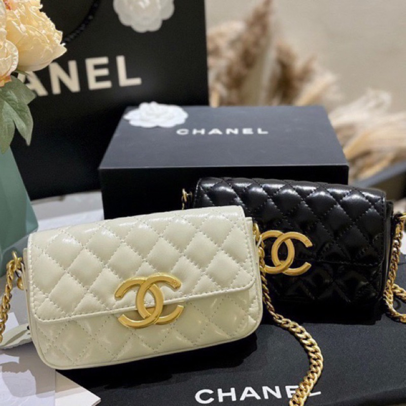Túi đeo chéo cha nel box nam châm đẹp sz 20