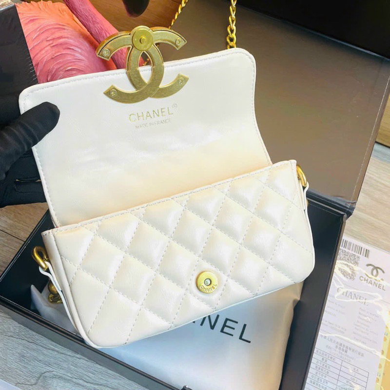 Túi đeo chéo cha nel box nam châm đẹp sz 20