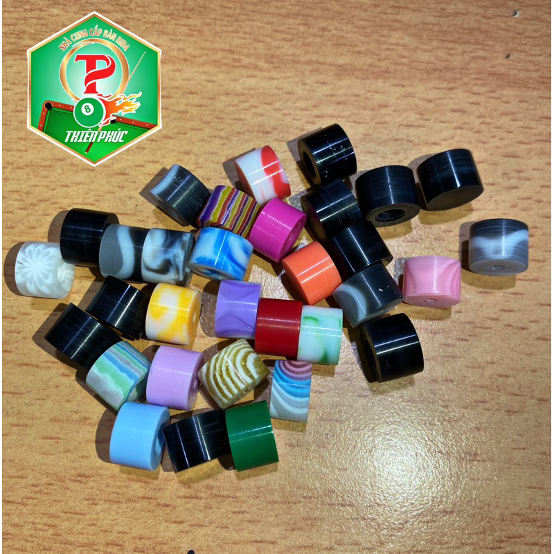 Phip cơ bida nhiều màu sắc