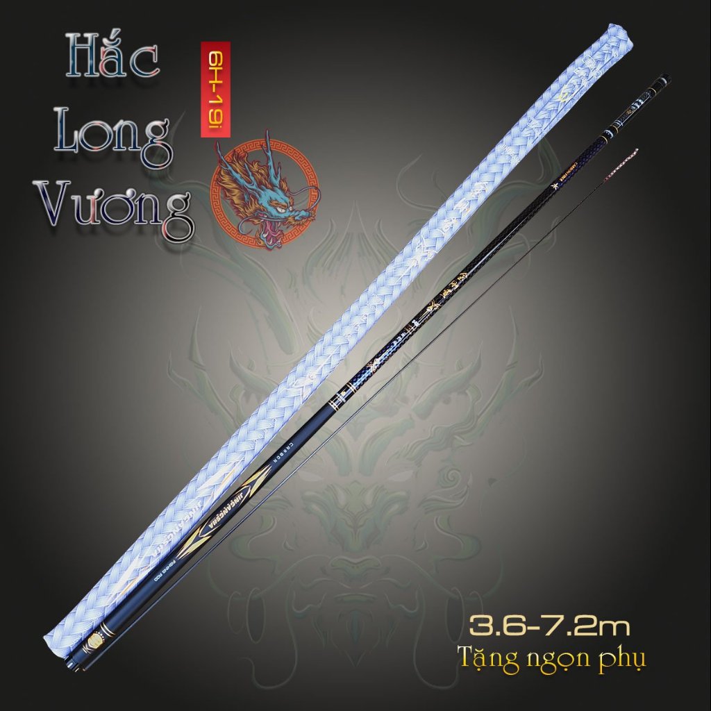 Cần câu đài nội địa trung Hắc Long Vương 6H
