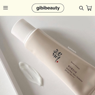 Kem chống nắng BEAUTY OF JOSEON Relief Sun: Rice + Probiotics SPF50+ PA++++