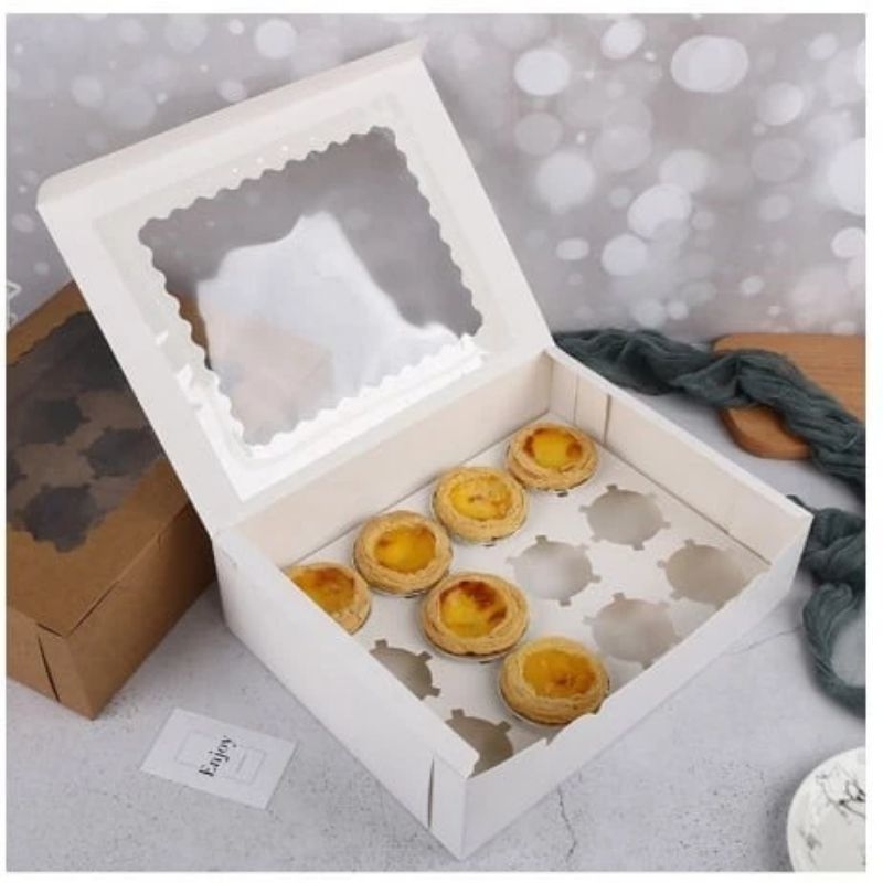 Hộp Đựng Cupcake 12 Bánh
