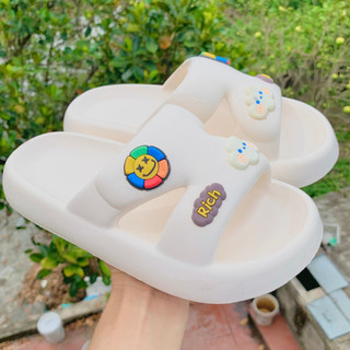 Dép bánh mì nữ quai ngang eva nâng đế 3cm dáng unisex ulzzang DEP xinh 88 10IB