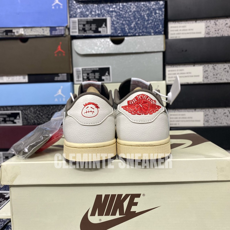Giày Air Jordan 1 Low Travis Scott ‘Reverse Mocha’