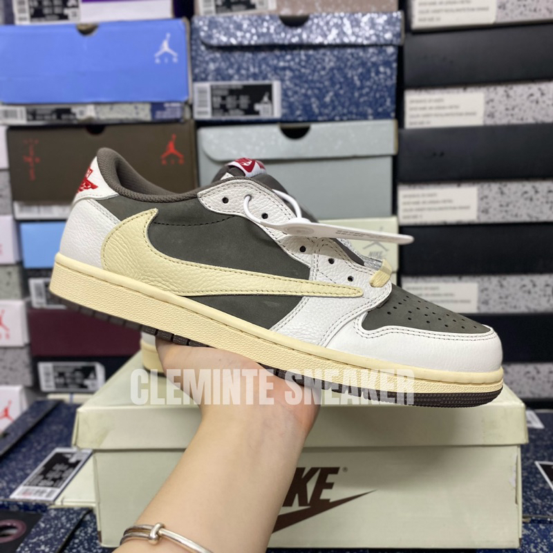 Giày Air Jordan 1 Low Travis Scott ‘Reverse Mocha’