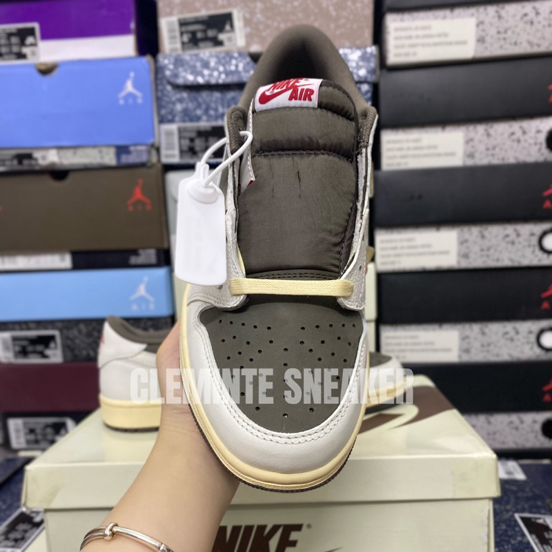 Giày Air Jordan 1 Low Travis Scott ‘Reverse Mocha’