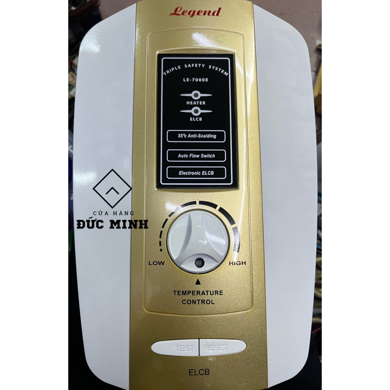 Máy Nước Nóng Trực Tiếp Legend LE-7000E Bảo Hành 6 Tháng