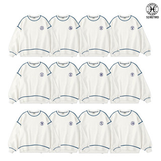 Áo sweater 52retro logo 12 cung hoàng đạo
