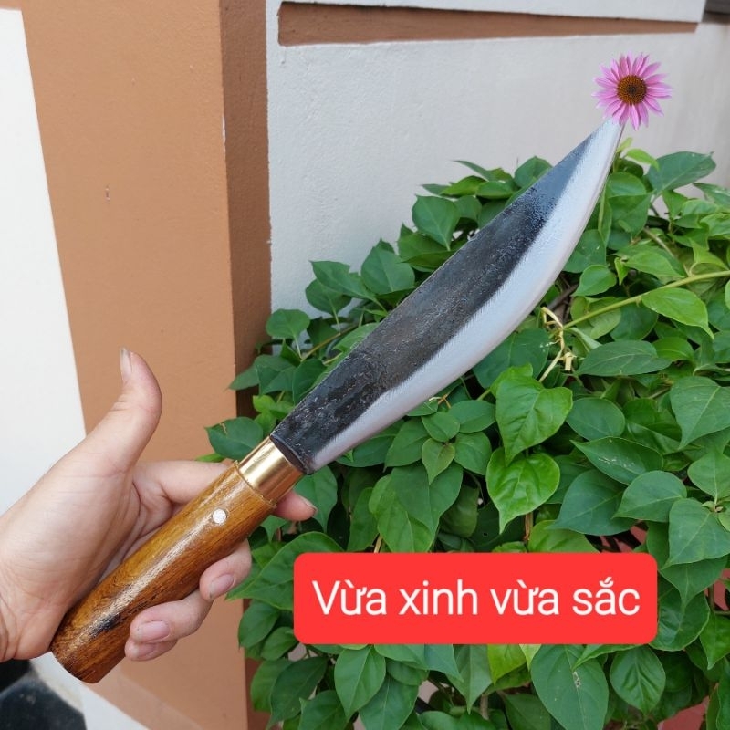 Dao đi rừng chặt xương chặt cây đi câu đi phượt hàng thép Nhíp Ôtô chuẩn sắc bén