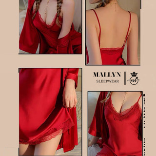 Váy ngủ đầm ngủ lụa MALLYN quyến rũ ML8743