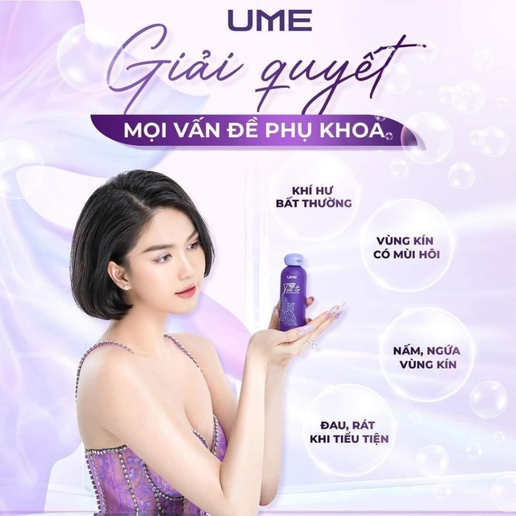 Dung dịch vệ sinh phụ nữ tía tô Ume Việt Nam Official 150ml