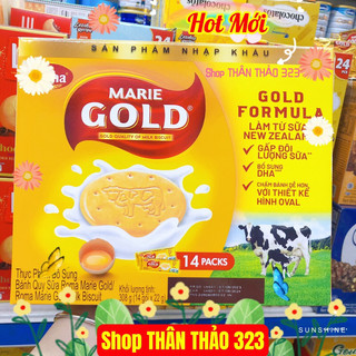 Bánh Quy Sữa MARIE GOLD Làm Từ Sữa New Zealand Milk