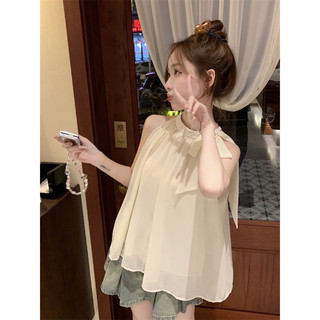 ✅áo cổ yếm thắt nơ xinh quá nha✅