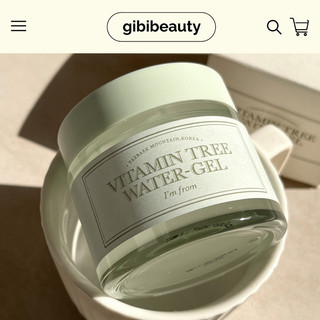 Kem dưỡng I'M FROM Vitamin Tree Water Gel cấp nước, sáng da 75g