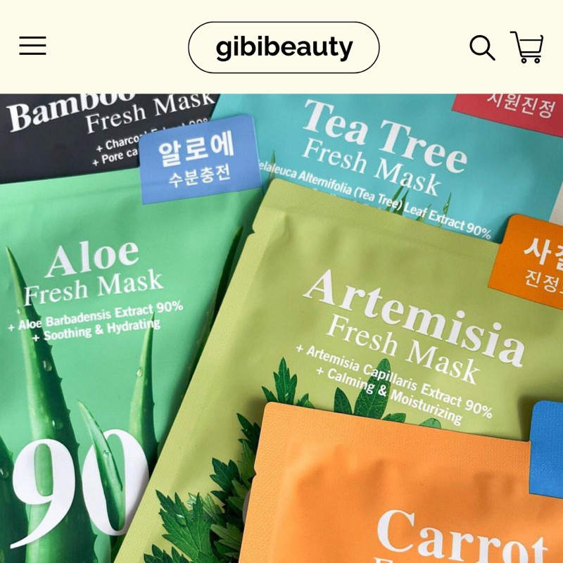 Mặt nạ BRING GREEN Fresh Mask 20g