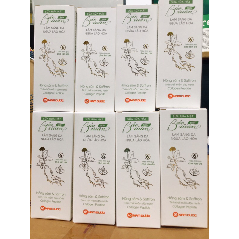 Sữa rửa mặt Bảo Xuân Skin làm sáng da, chống lão hoá