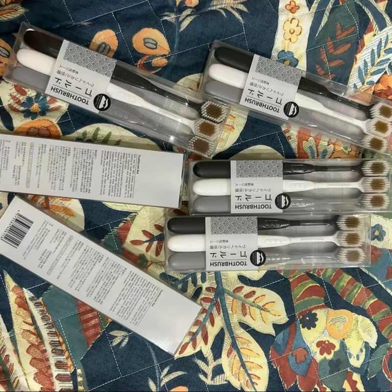 Set 3 Bàn Chải Siêu Mềm TOOTHBRUSH Chính Hãng