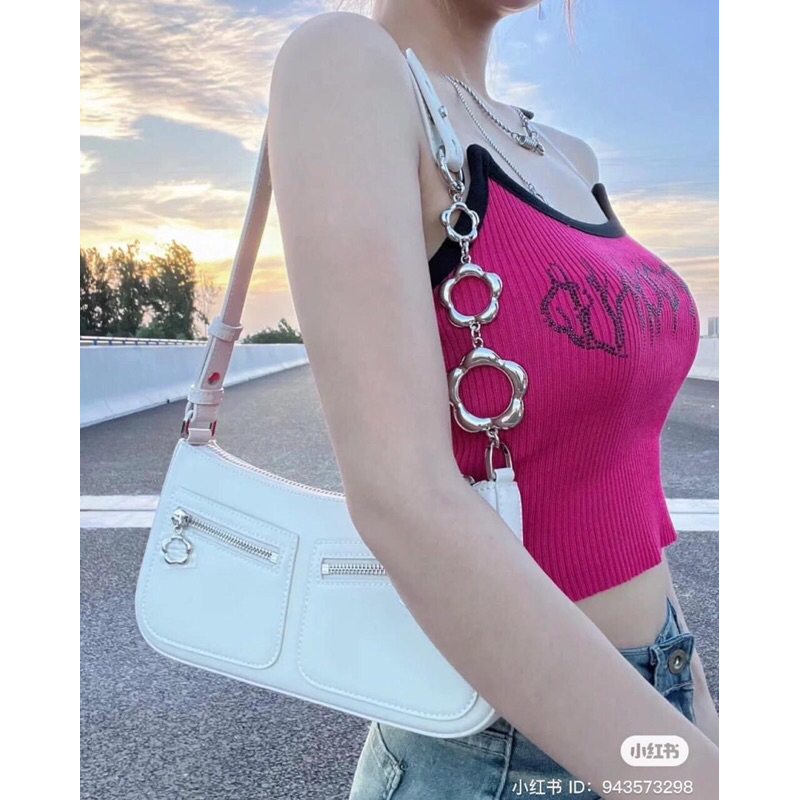 Túi kn đeo chéo sz 24cm ko box