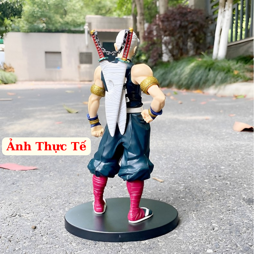 Mô Hình Âm Trụ Uzui Tengen 18cm Cao Cấp Mô hình Kimetsu no Yaiba Cao Cấp, Figure Mô Hình Anmie Thanh Gươm Diệt Quỷ