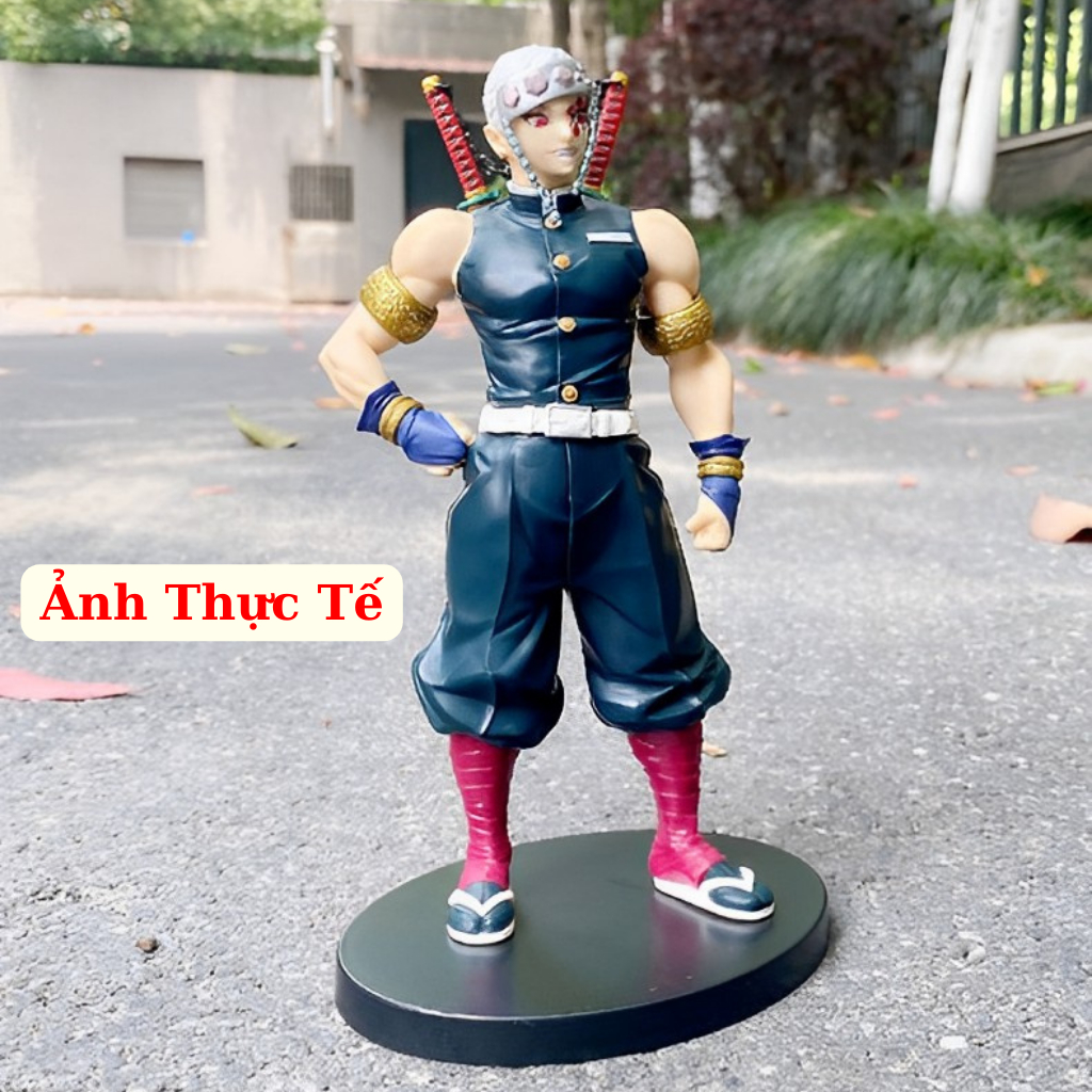 Mô Hình Âm Trụ Uzui Tengen 18cm Cao Cấp Mô hình Kimetsu no Yaiba Cao Cấp, Figure Mô Hình Anmie Thanh Gươm Diệt Quỷ