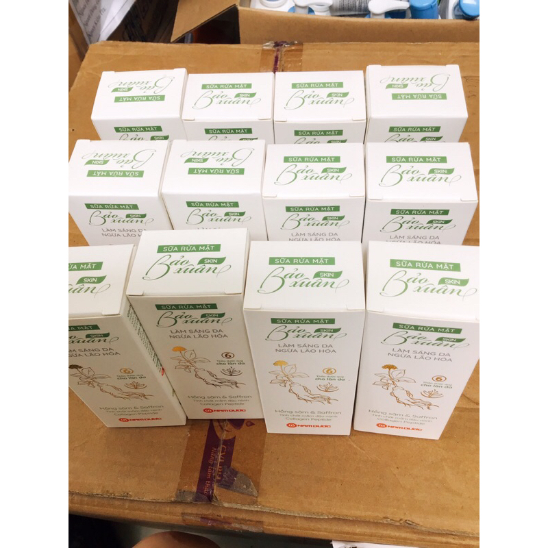 Sữa rửa mặt Bảo Xuân Skin làm sáng da, chống lão hoá