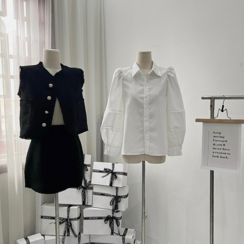 SET DẠ GHILE 3 MÓN SƠ MI TAY BỒNG | STUDIOBY25