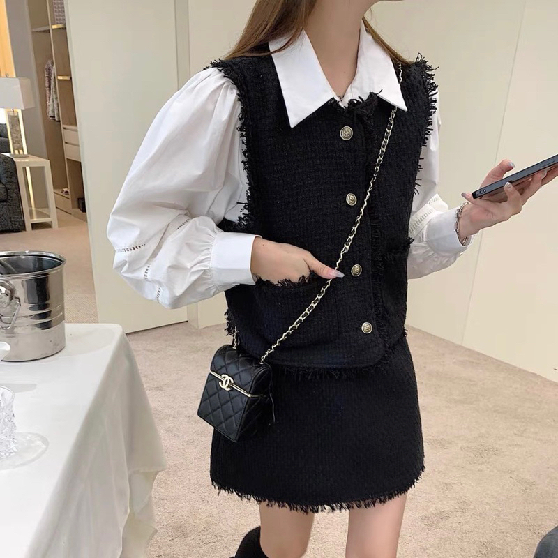 SET DẠ GHILE 3 MÓN SƠ MI TAY BỒNG | STUDIOBY25