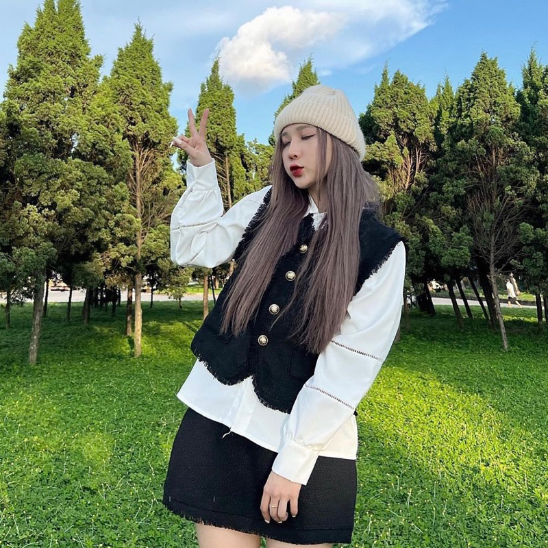 SET DẠ GHILE 3 MÓN SƠ MI TAY BỒNG | STUDIOBY25