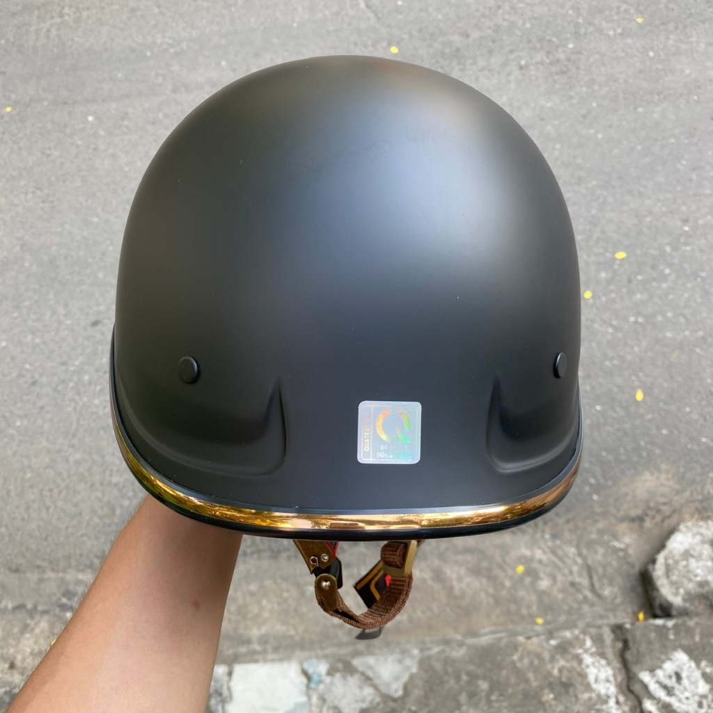 Mũ bảo hiểm 1/2 đầu Napoli Đua ngựa Gangster nón bảo hiểm nửa đầu chính hãng