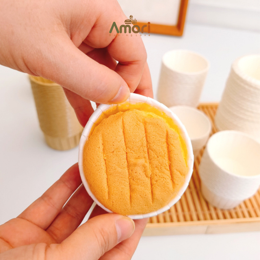 Set 50 Khuôn Giấy Làm Bánh Cupcake, Muffin Tiện Dụng KB07