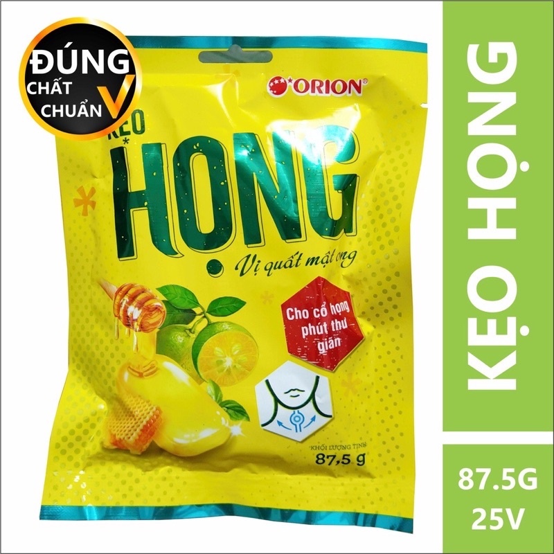 Orion kẹo ngậm họng gói 87,5g