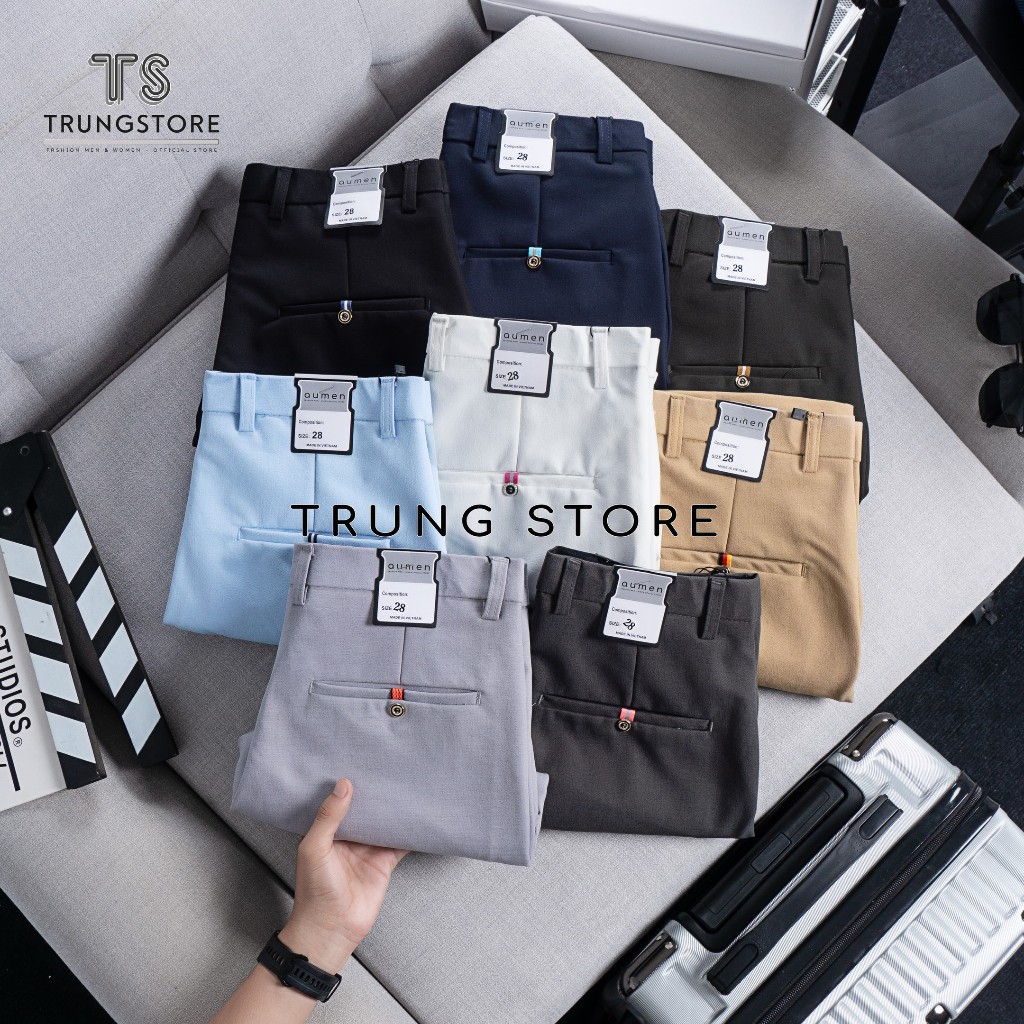 Short Âu Vải 2 Cotton 2 Chiều Không Nhăn Không Xù Lông