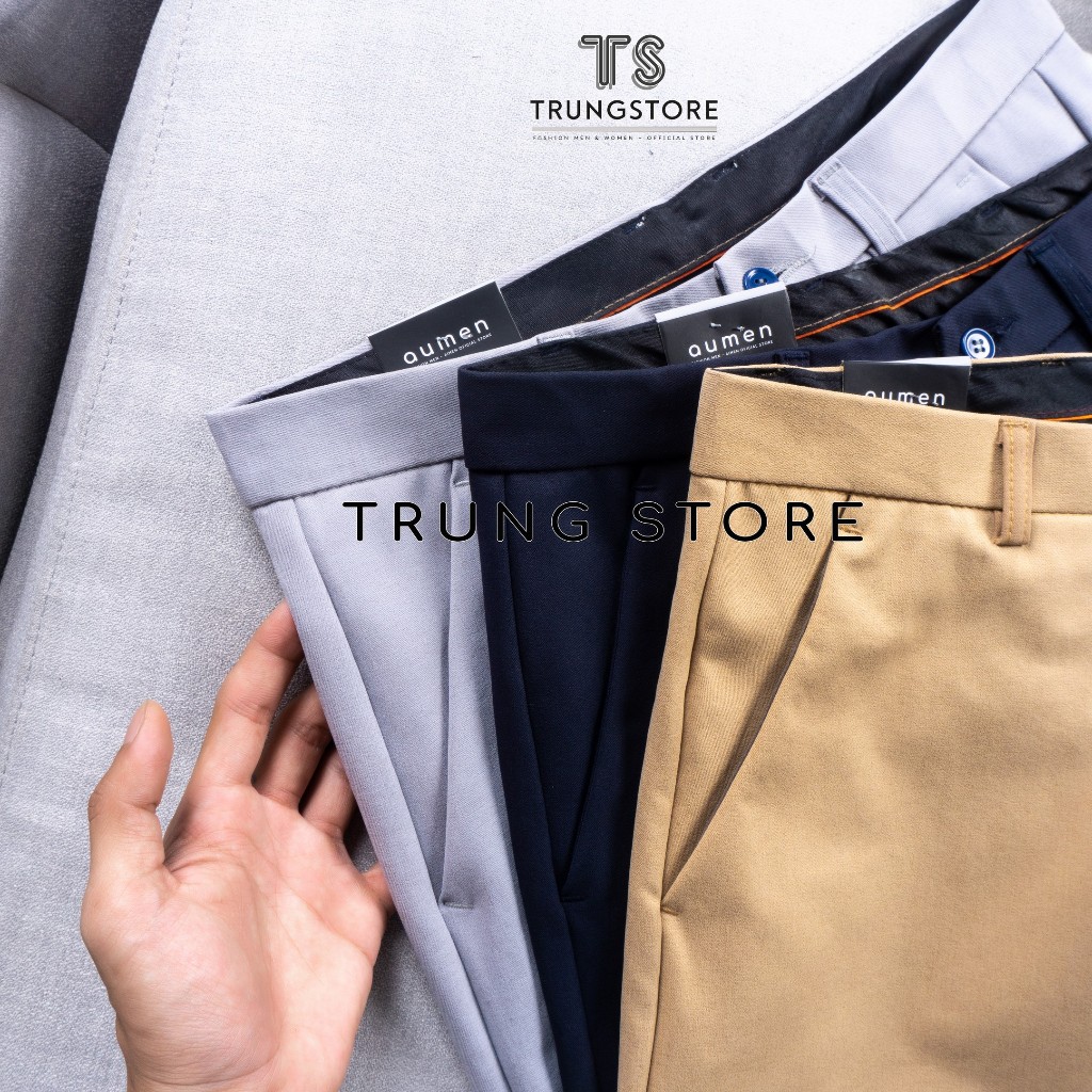 Short Âu Vải 2 Cotton 2 Chiều Không Nhăn Không Xù Lông