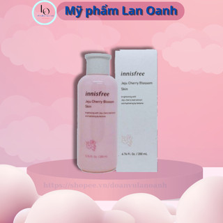 Nước hoa hồng Innisfree Jeju Cherry Blossom Skin 200ml hàn quốc