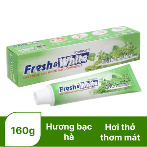 Kem đánh răng Lion Fresh and White 160g Nhập khẩu Thái Lan -Hương Bạc Hà