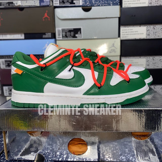 giày SB Dunk x Off-White Pine Green