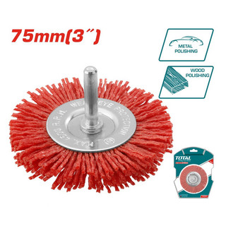 Bánh cước ny lông 75mm cốt 6mm total tac34035