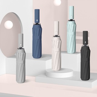 Ô dù che mưa đi nắng 10 nan mở tự động gấp nhỏ gọn cầm tay 2 chiều loại 1