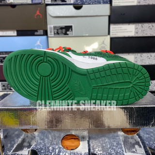 giày SB Dunk x Off-White Pine Green