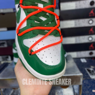 giày SB Dunk x Off-White Pine Green