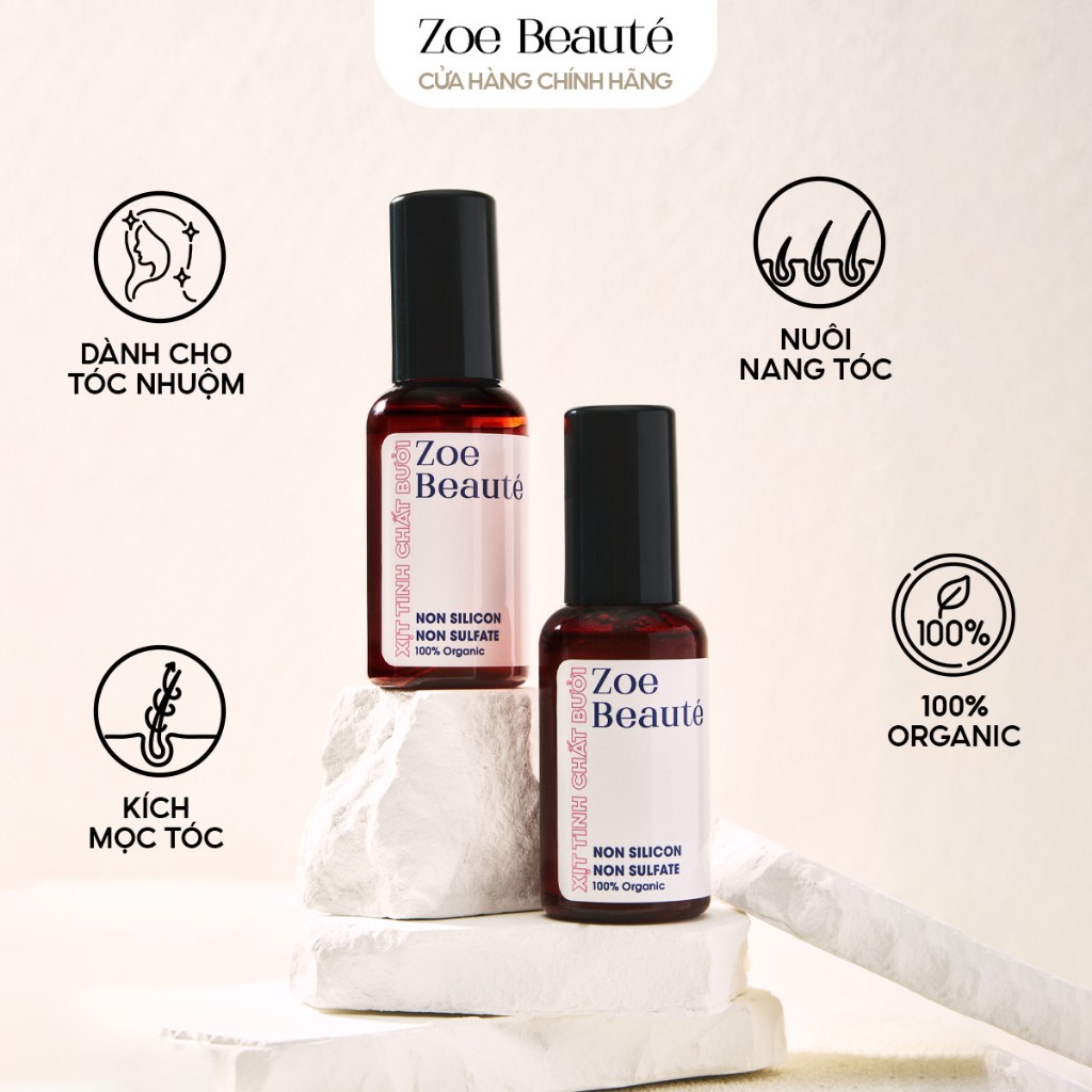 Xịt Tinh Chất Bưởi Thuần Chay - ZOE BEAUTÉ