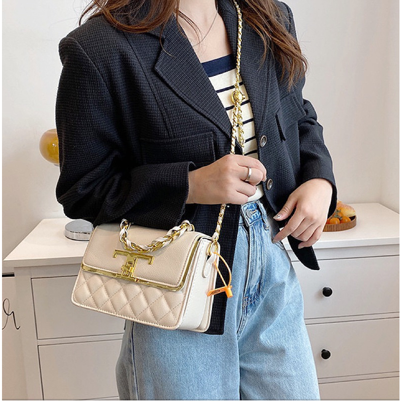 Túi xách nữ đeo chéo da mềm nhiều ngăn hàng quảng châu cao cấp