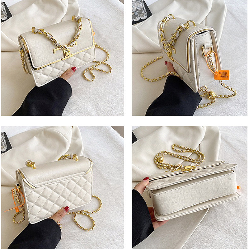 Túi xách nữ đeo chéo da mềm nhiều ngăn hàng quảng châu cao cấp