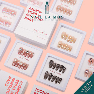  Nail box thiết kế cao cấp La D’ Fera - BST Flexing Nails 1 móng giả thủ công đính đá full mới nhất 